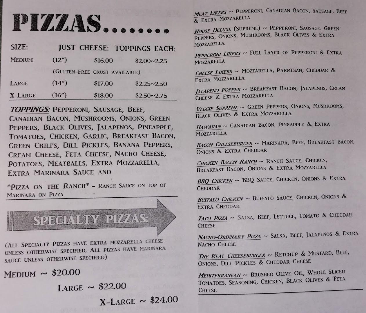 Mama Ruth's Pizza Shop